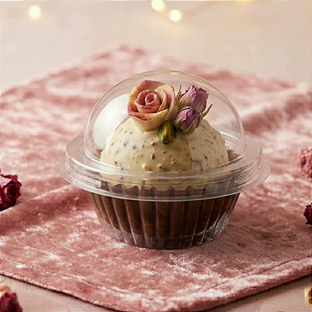 25 Candy Cup Cristal Individual Embalagem Para Doces Brigadeiros Festa Encomendas Flip