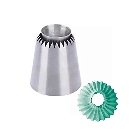 BICO PARA CONFEITAR SULTAN AÇO INOX N.795XL - CROMUS