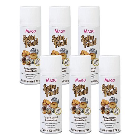 CAIXA C/ 6 SOLTA FÁCIL DESMOLDANTE 400ML - MAGO