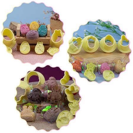 MOLDES P/ EJETOR MAX PÁSCOA P/ DOCES E BRIGADEIROS BLUE STAR