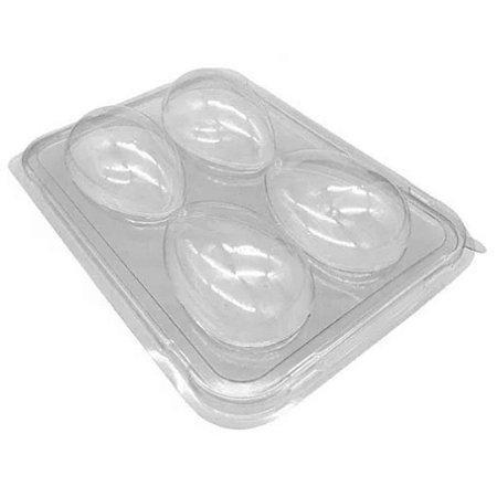 BANDEJA BLISTER P/ 04 OVOS PÁSCOA 50GR PCT C/ 05 UN - TRANSPARENTE
