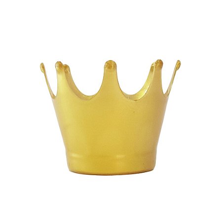 CACHEPÔ DE COROA COR OURO/DOURADA - LSC TOYS