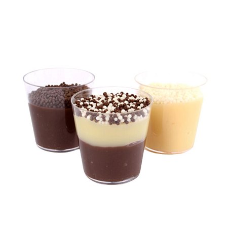 COPINHO ACRÍLICO MINI 25ML PCT C/10 UN. TRANSPARENTE LSC TOYS