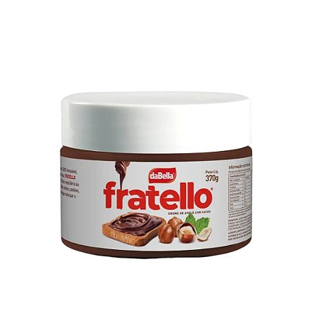 CREME DE AVELÃ C/ CACAU FRATELLO 370G DABELLA