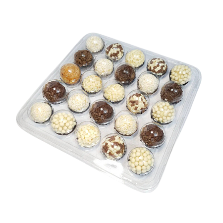 FLIPBALL 25 CAVIDADES PARA DOCINHOS - CRISTAL C/ 05 UN