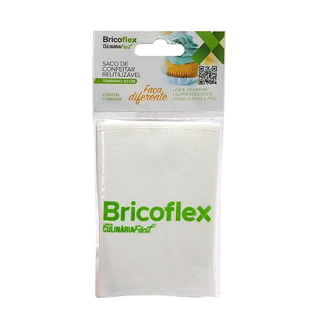 SACO DE CONFEITAR 30CM REUTIL BRICOFLEX
