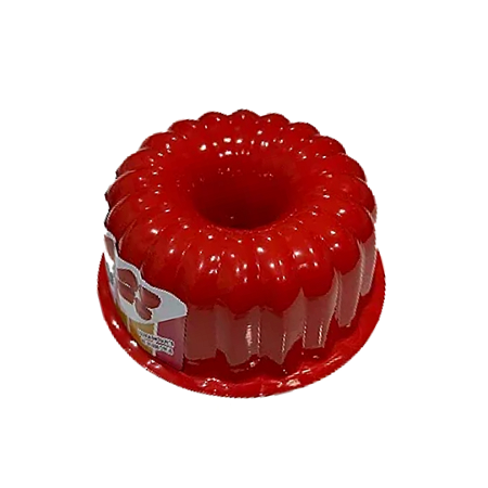 FORMA DEC SUICA GOMADA 2P 11X13X6 VERMELHO DONA LELLA