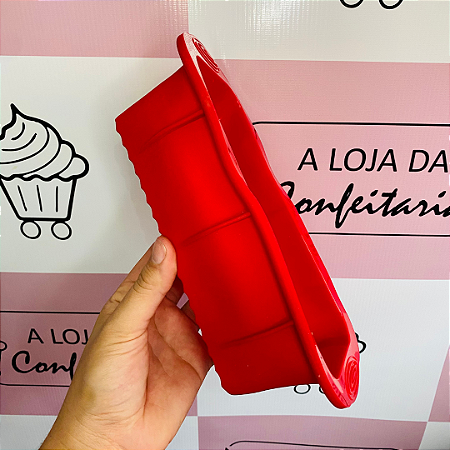 Forma Para Pão Inglês 25cm Silicone Assadeira Prime Chef