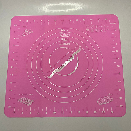 TAPETE MULTIUSO EM SILICONE 30X25CM PRIME CHEF