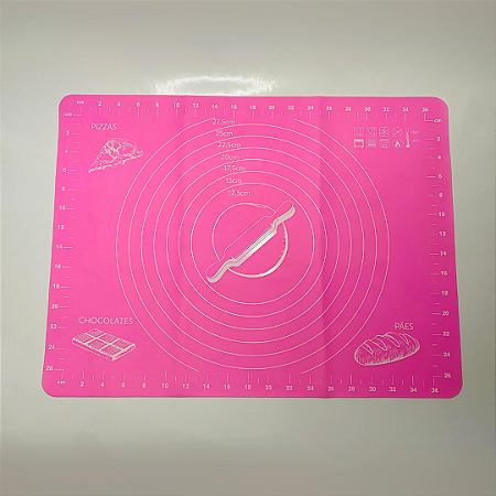 TAPETE MULTIUSO EM SILICONE 40X30CM PRIME CHEF