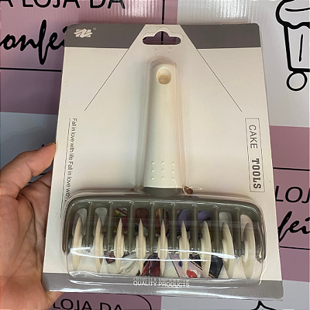 Rolo Cortador De Tiras Para Decoração de Bolo Prime Chef