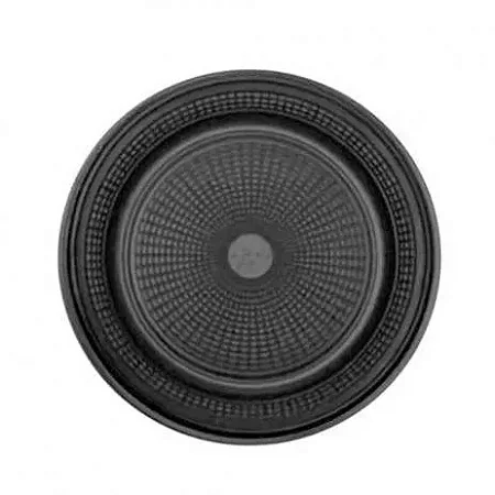 PRATO 15cm PRETO PCT C/10 UN. - PLASTIK