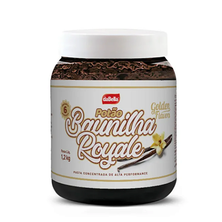 PASTA SABORIZANTE POTÃO BAUNILHA ROYALE 1,2KG DABELLA