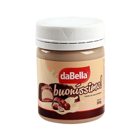 CREME DE AVELÃ BRANCO BUONÍSSIMO 300G DABELLA