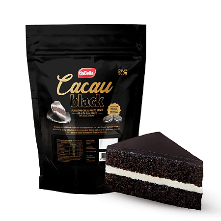 CACAU BLACK 500G EM PÓ DABELLA