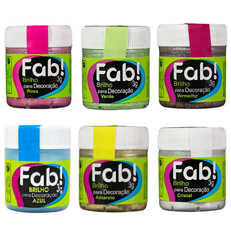 BRILHO PARA DECORAÇÃO 3G FAB!