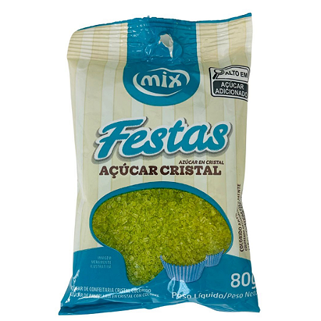 AÇÚCAR CRISTAL VERDE LIMÃO 80g