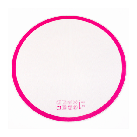 TAPETE EM SILICONE PARA CONFEITARIA REDONDO PRIME CHEF