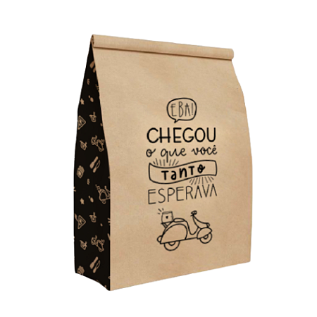 SACO DELIVERY G 33X26X17CM EBA CHEGOU PCT C/50 UN FESTCOLOR