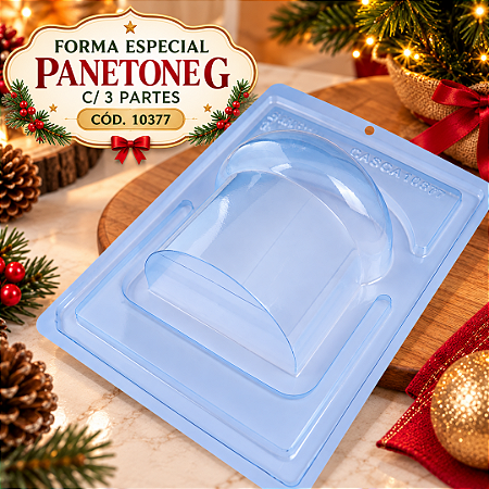 Forma Especial C/3 Partes Panetone G 10377 BWB