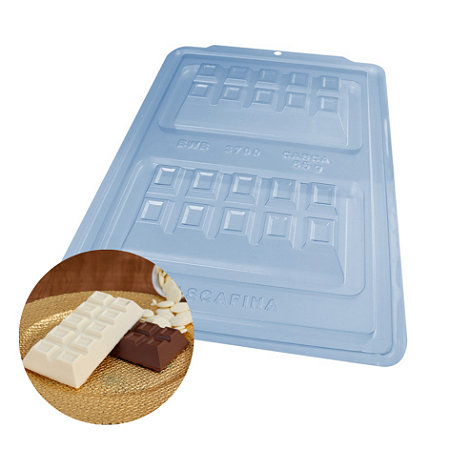 FORMA ESPECIAL C/03 PARTES BARRA DE CHOCOLATE CASCA FINA BWB 3700