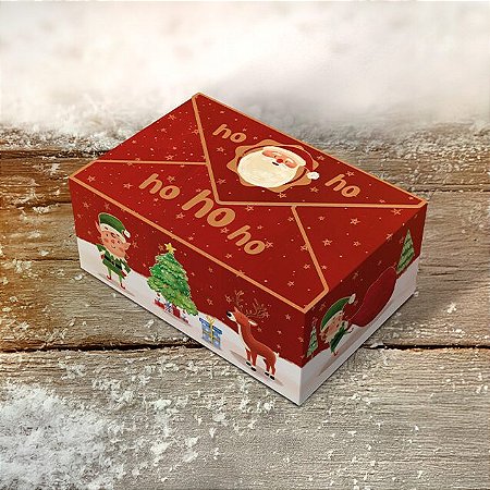CAIXA CARTA DE NATAL 06 DOCES CONTO DE NATAL PCT C/ 10 UNIDADES C5621 IDEIA