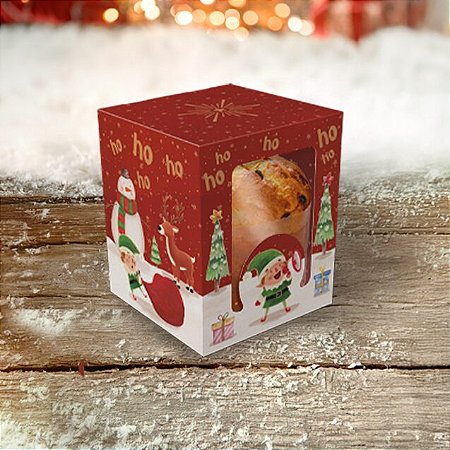 CAIXA MINI PANETONE CLASSIC CONTO DE NATAL PCT C/ 10 UN C5607 IDEIA