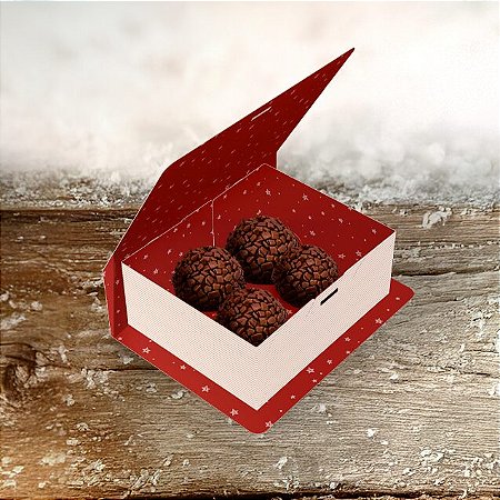 CAIXA LIVRO 04 DOCES CONTO DE NATAL PCT C/ 10 UN C5618 IDEIA