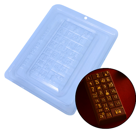 FORMA ESPECIAL TRAD. BARRA CALENDÁRIO ADVENTO CÓD.10619 BWB