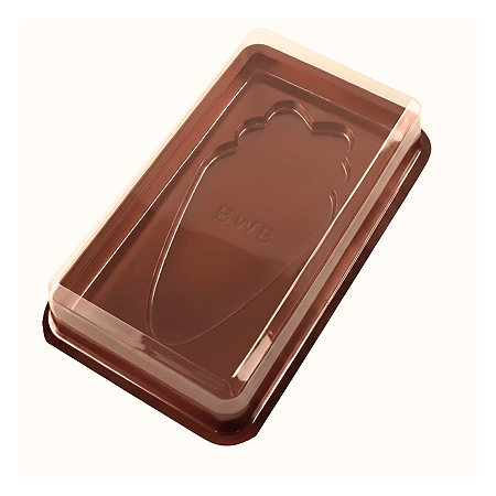 CAIXA P/ CENOURINHA (FORMA CÓD. 10524) CARAMELO PCT C/ 10 BWB 14456