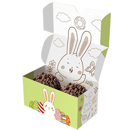 CAIXA 2 DOCES PRACTICE - PASCOA COLORIR - PCT C/ 10 UNIDADES C5929