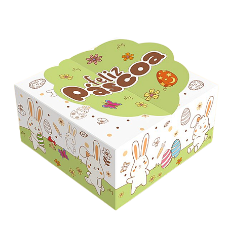 CAIXA 4 DOCES LOCK  - PASCOA COLORIR - PCT C/ 10 UNIDADES C5879