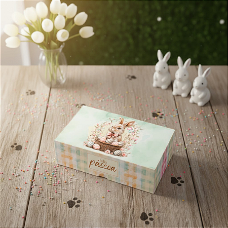 CAIXA 8 DOCES PRACTICE - PASCOA ENCANTOS - PCT C/ 10 UNIDADES C5838
