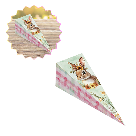 CONE - PASCOA ENCANTOS - PCT C/ 10 UNIDADES C5844