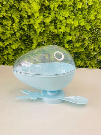 Ovo De Colher 250/350g Azul Candy Páscoa Festplastik