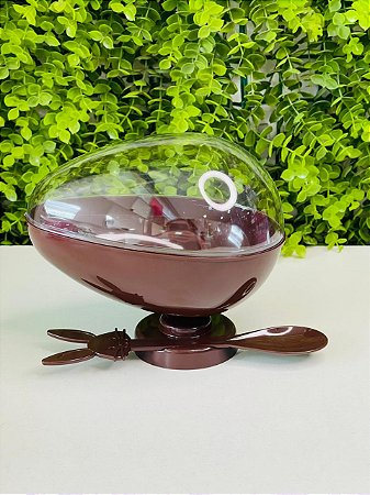 Ovo De Colher 250/350g Marrom Páscoa Festplastik