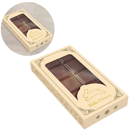 10 Caixas Tablete M Páscoa Luz C5855 Ideia