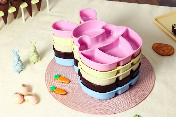 Petisqueira Fondue Box Coelho Páscoa BlueStar