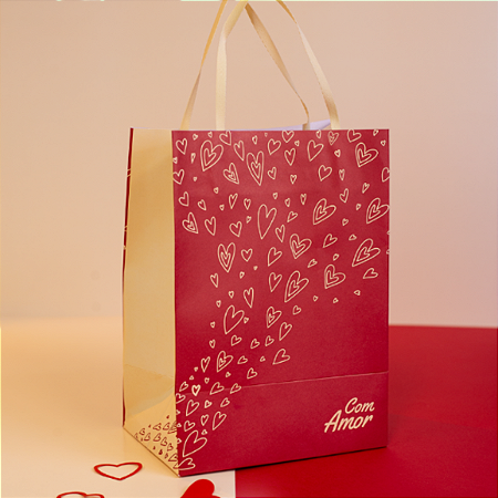 10 Sacolas PP Suspiros De Amor Presentes Dia Dos Namorados Mães Chocolate C5985 Ideia