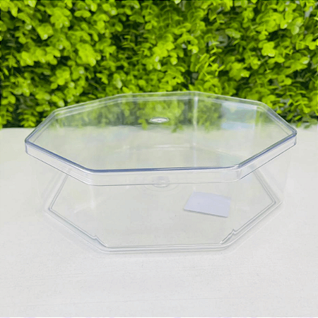 Cake Box Veneza 1,600L Transparente Para Sobremesas Aniversário Encomendas Decoração Natal 6512 Lsc Toys