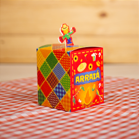 10 Caixas Pop Up Espantalho Nosso Arraiá Decoração De Mesa Festa Junina Lembrancinhas C6018 Ideia