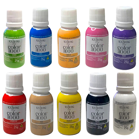 Corante Color Liquid 1000 25g Iceberg