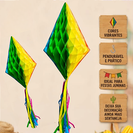 Enfeite Junino Balão Decorativo Colorido 30cm HJ023 Silver