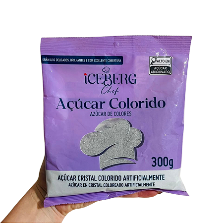 Açucar Prateado 300g Iceberg