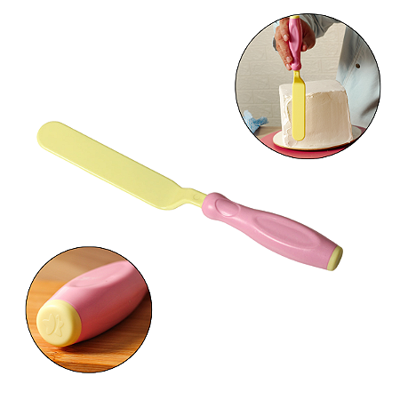 ESPATULA CURVA ROSA CANDY BLUESTAR