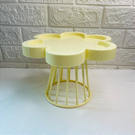 Porta Doce Roma Floratta - Amarelo Candy
