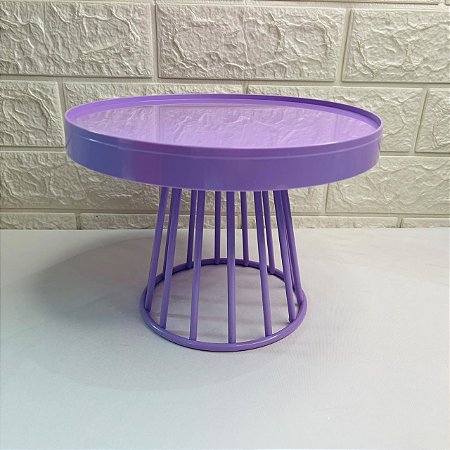 Boleira Roma Mista 23,5cm - Lilás Candy