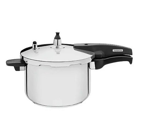 Panela De Pressão 6L Fundo Triplo Inox Allegra Tramontina