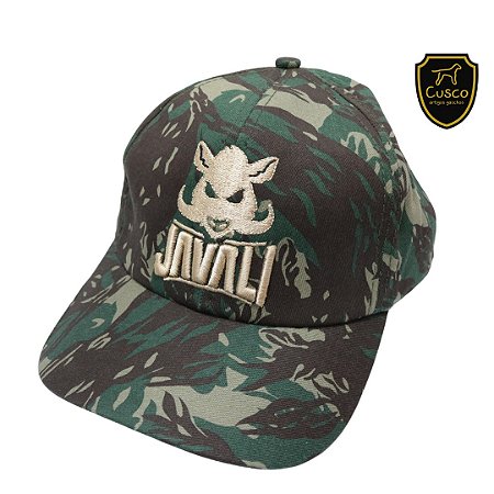 Boné Javali de Sarja Camuflado Cusco