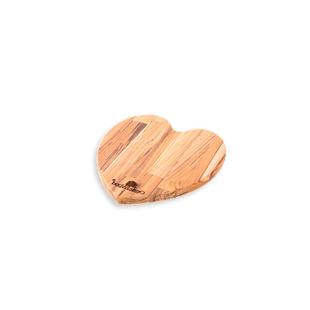 Tábua Coração P de Madeira Premium 20x20x2 (TK93) Oeste Wood